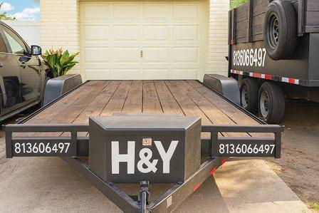 H&Y Trailer Rental Tampa, Dumpster and Flatbed