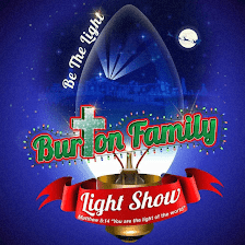 Burton Family Light Show