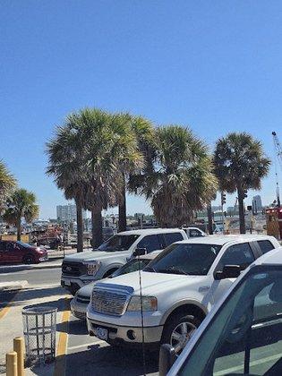 Clearwater Beach Parking Lot