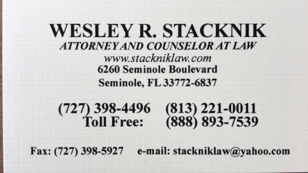 Law Offices of Wesley R. Stacknik