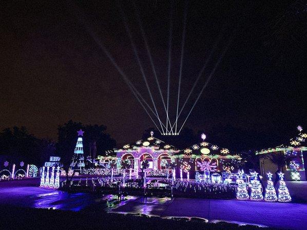 Burton Family Light Show