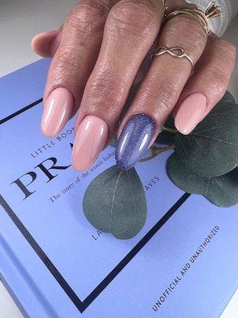 Russian Manicure & Blest Sky Nails