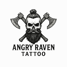 Angry Raven Tattoo