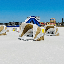 Treasure Island Waterslide and Cabanas