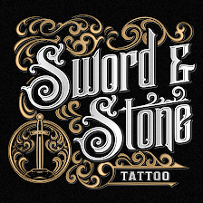 Sword & Stone Tattoo