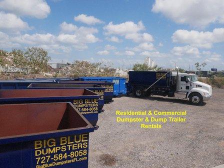 Big Blue Dumpsters