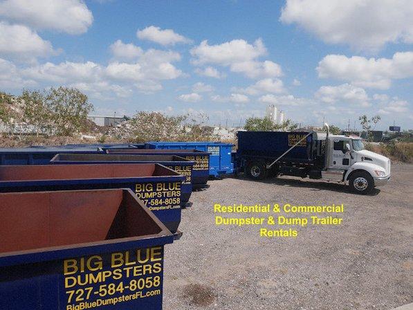 Big Blue Dumpsters