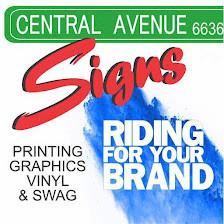 Central Avenue Signs
