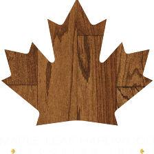 Maple leaf hardwood flooring