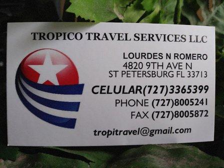 TROPICO TRAVEL SERVICES LLC
