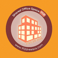 SHARED OFFICE SPACE HUB - Single Person Private Office and Team Suites Available. Month to Month. Business Address. Day Pass.