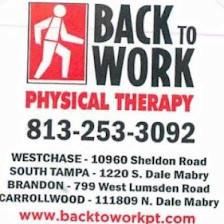 Back To Work Physical Therapy - Brandon