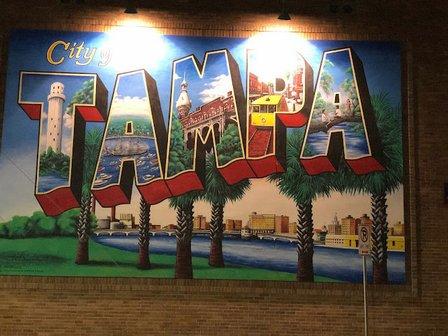 Tampa Postcard Mural