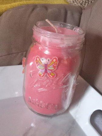 Mini Tigger Homemade candles