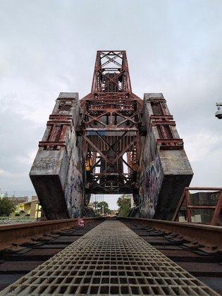 Old Steel Railroad Bridge