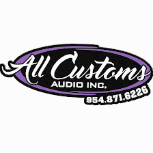 All Customs Audio in window tint