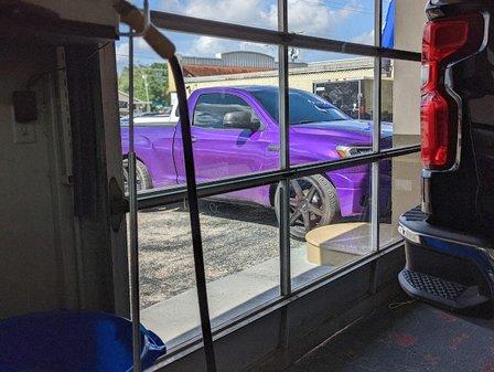 All Customs Audio in window tint