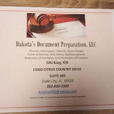 Dakota's Document Preparation, LLC