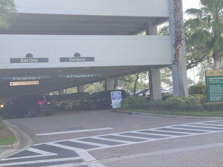 Laurel Parking Garage Bicycle Rack