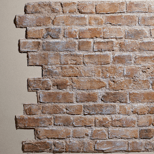 Faux Brickwork