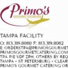 Primo's Gourmet Catering Tampa