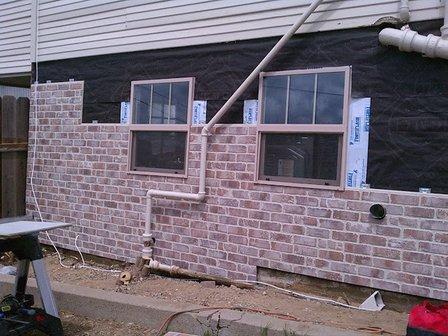 Faux Brickwork