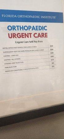 Florida Orthopaedic Institute Urgent Care
