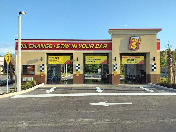 Take 5 Oil Change