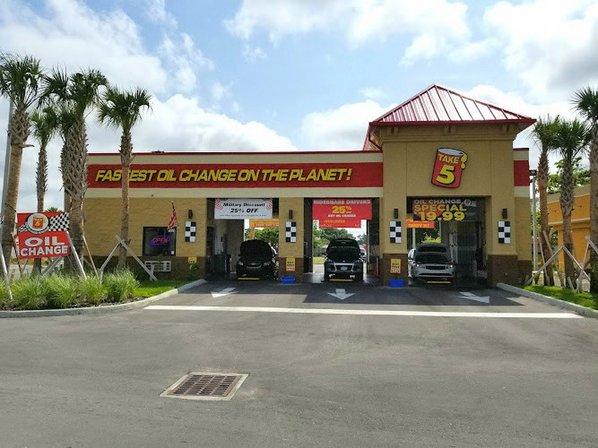 Take 5 Oil Change