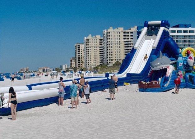 Clearwater Beach Waterslide