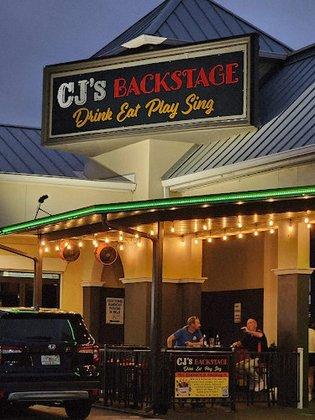 CJ's Backstage - Full Liquor Bar/Restaurant offering great food & entertainment