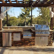 Stone Outdoor Kitchens