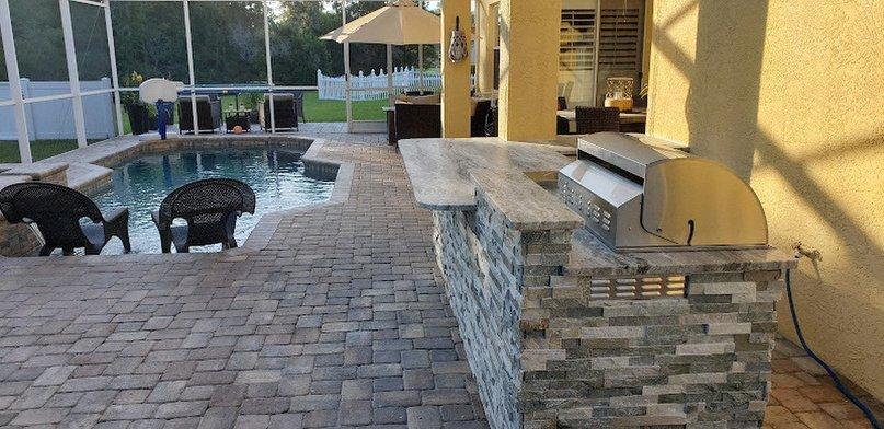 Stone Outdoor Kitchens