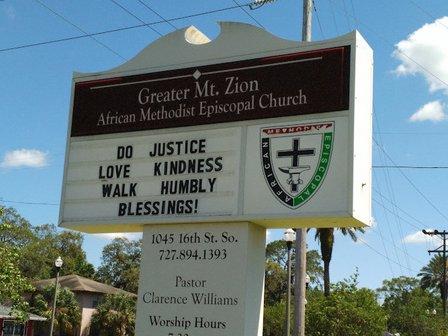 Greater Mt Zion AME Church