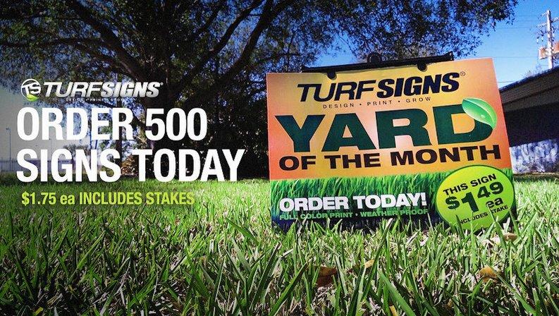 Turf Signs
