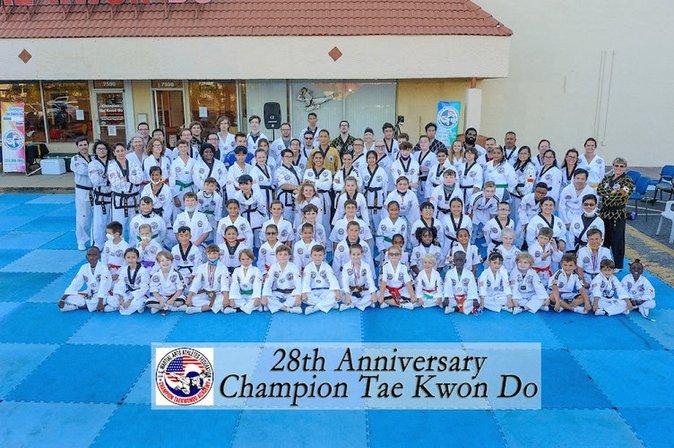 Champion Tae Kwon Do