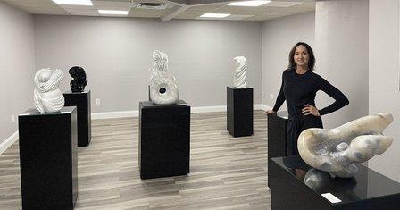 Christina Bertsos, Sculptor
