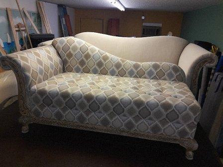 Ocean life upholstery
