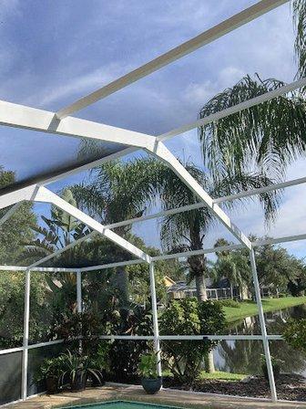 Tampa Pool Cage Painting