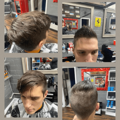 Annie Ferrari personal Barber @ Brooklyn shave company