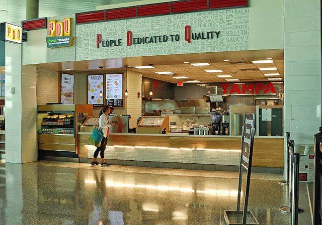 PDQ Restaurant (TPA Airport; Airside C)