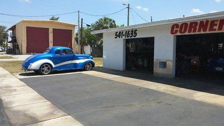 Corner Garage