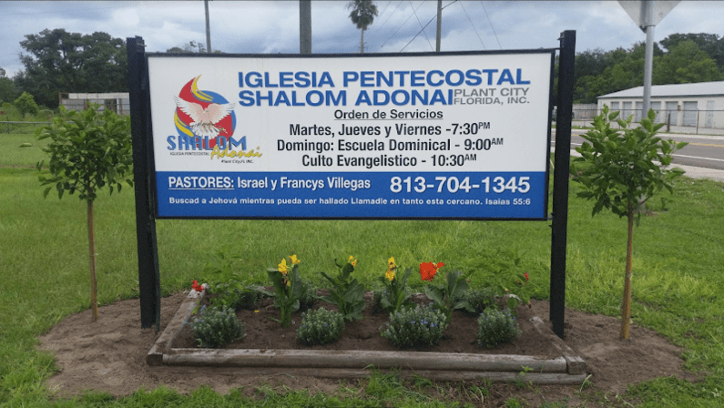 Iglesia Pentecostal Shalom Adonai Plant City Inc.