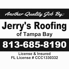 Jerry's Roofing Of Tampa Bay Inc.