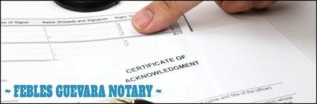 Febles Guevara Notary
