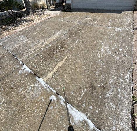 Family power wash