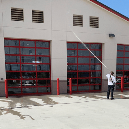 American fire pressure washing