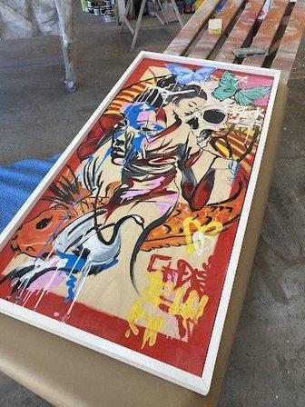 Jude Rico art studio