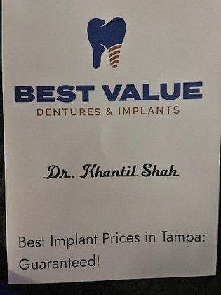 Best Value Dentures and Implants Tampa
