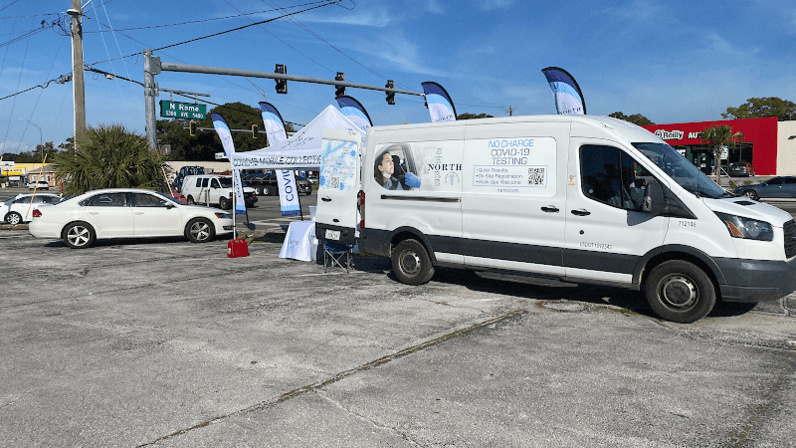 North Shore Medical Labs COVID Drive-Thru at Crosswind